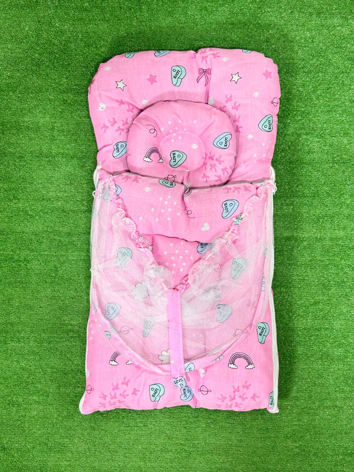 Pink Sleeping Bag For Newborns / Baby Carry Nest NBSB47