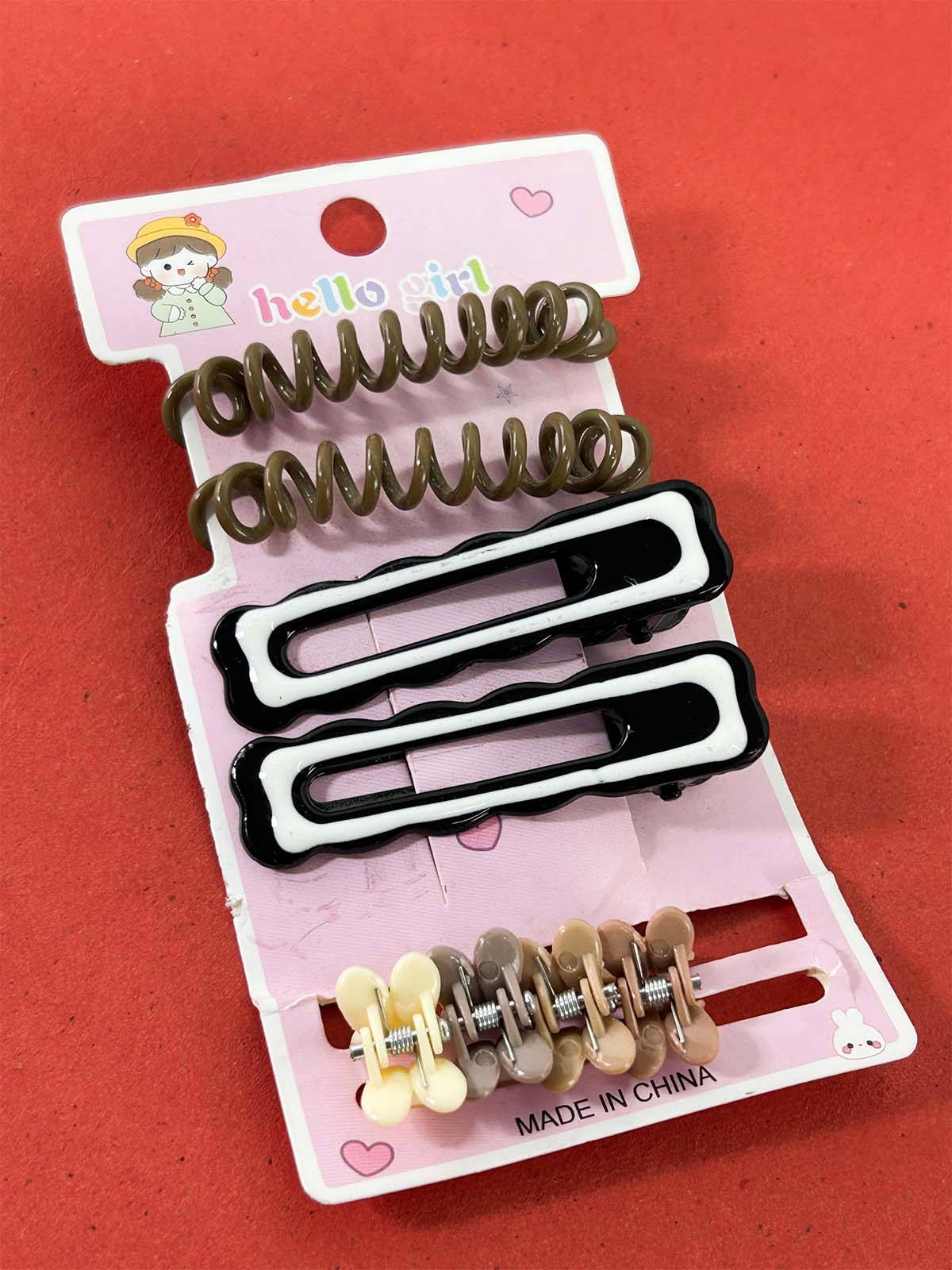 Pack Of 6 Hair Accessories For Girls GHC77