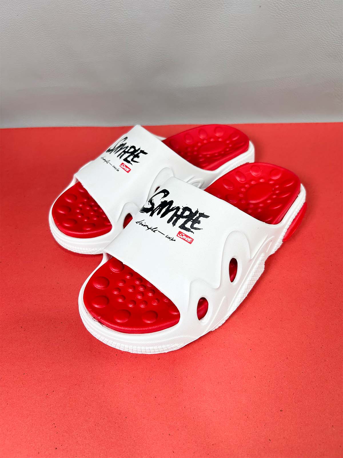 Red Comfortable Slipper for Men MC97