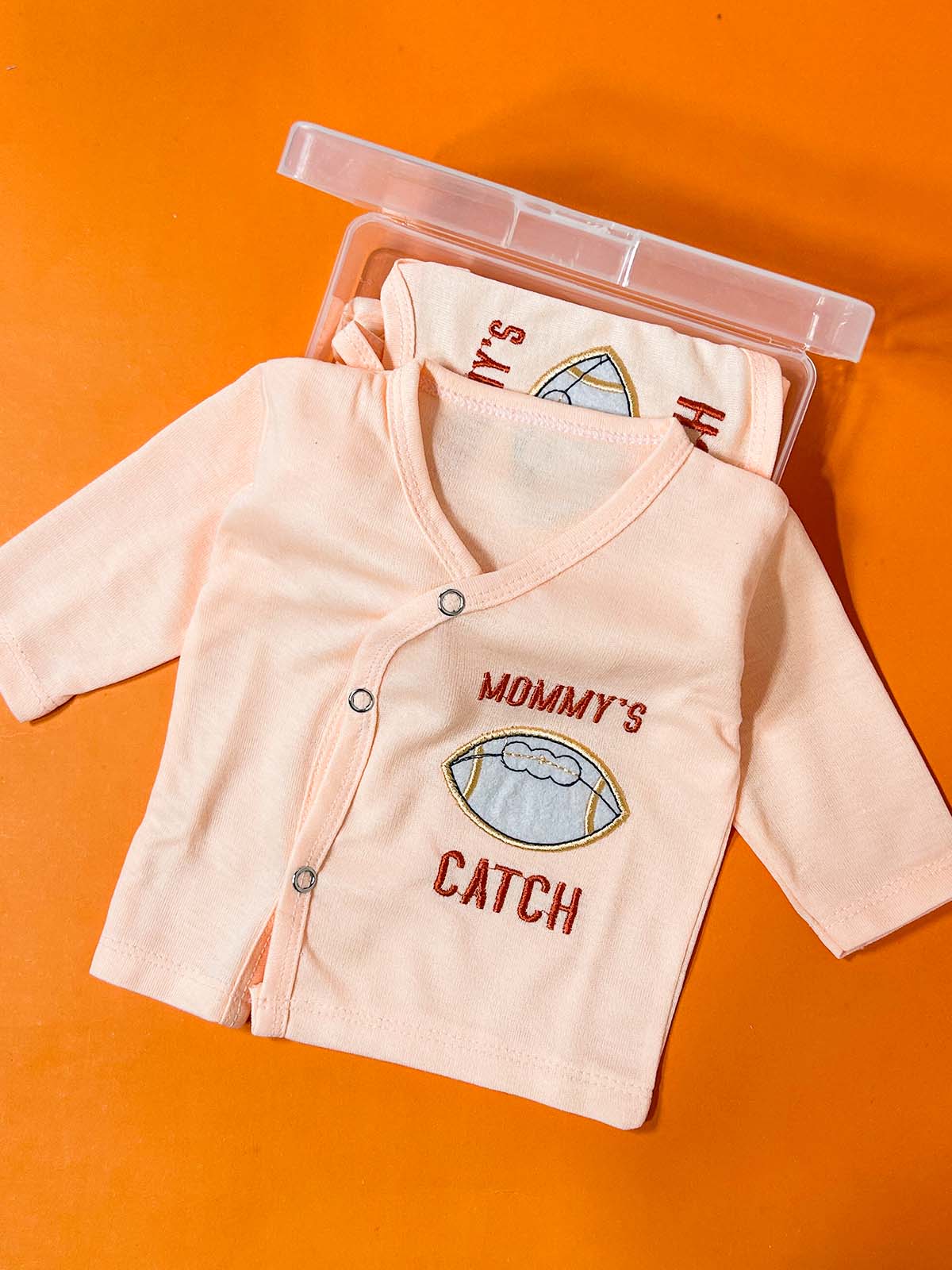 0Mth - 3Mth Peach 4Pcs Gift Set For Newborn HG NBGS278