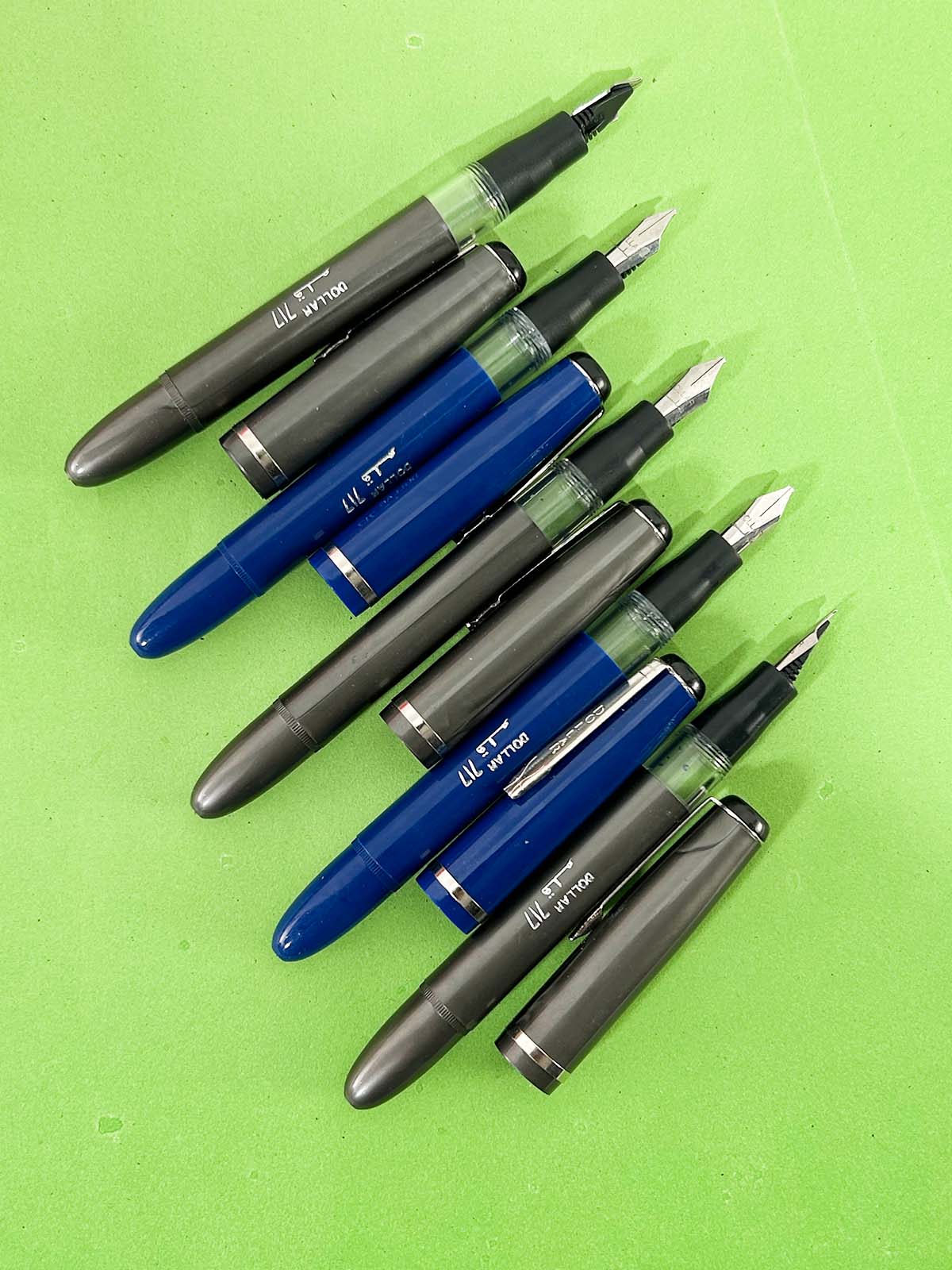 Pack Of 5 Multicolor Dollar Qalam Ink Pen 717 PB243