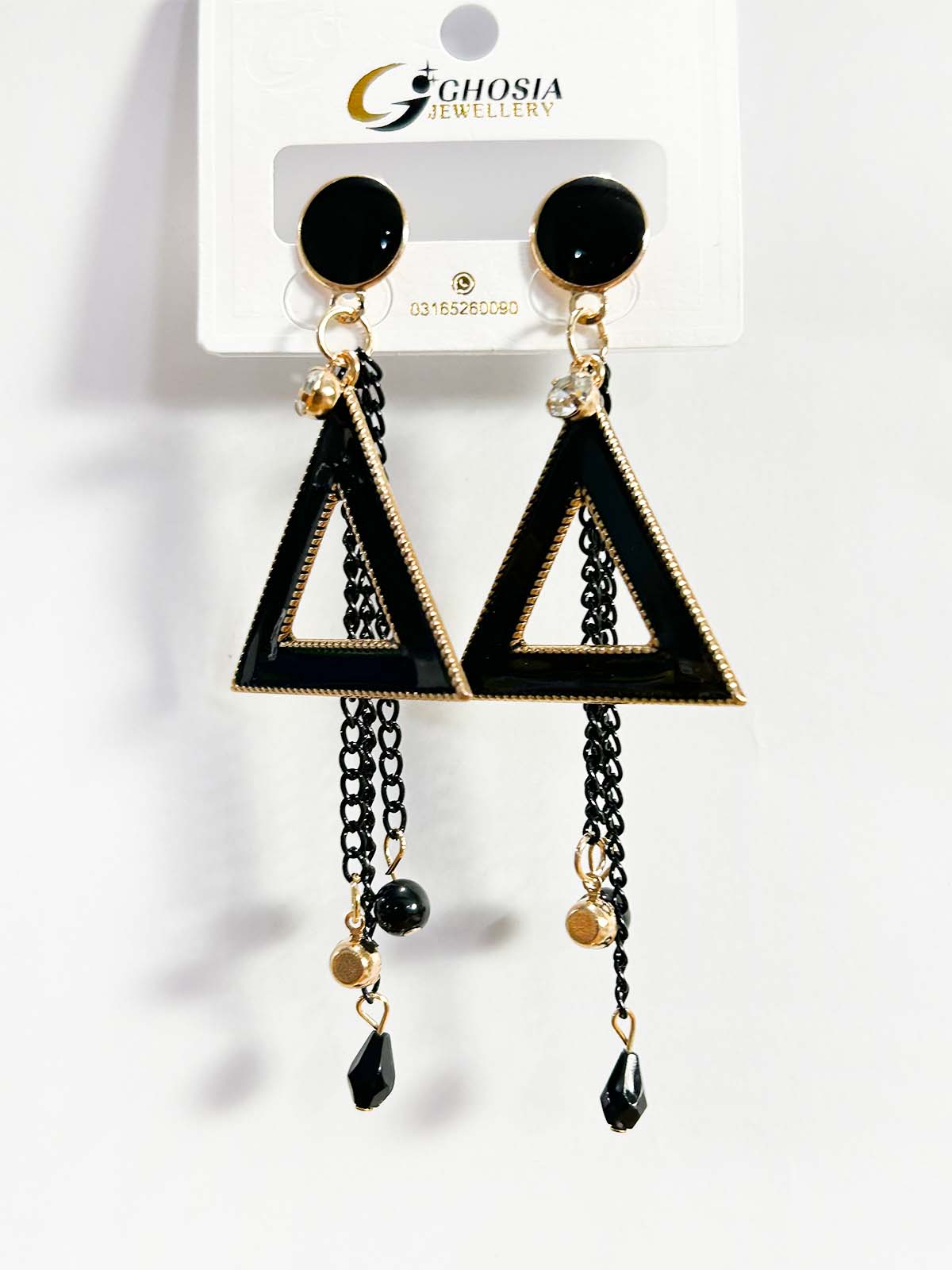 Black Earrings Set WGN41
