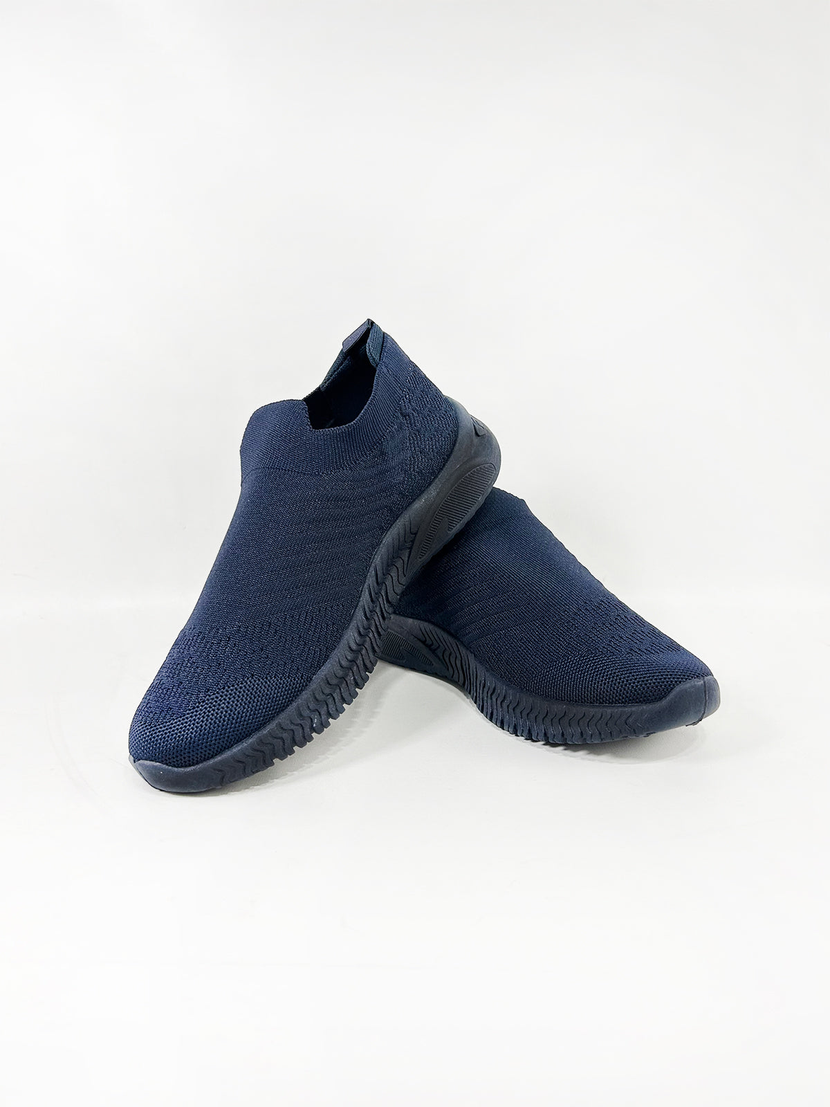 Navy Blue Casual Sneakers For Men MJS188