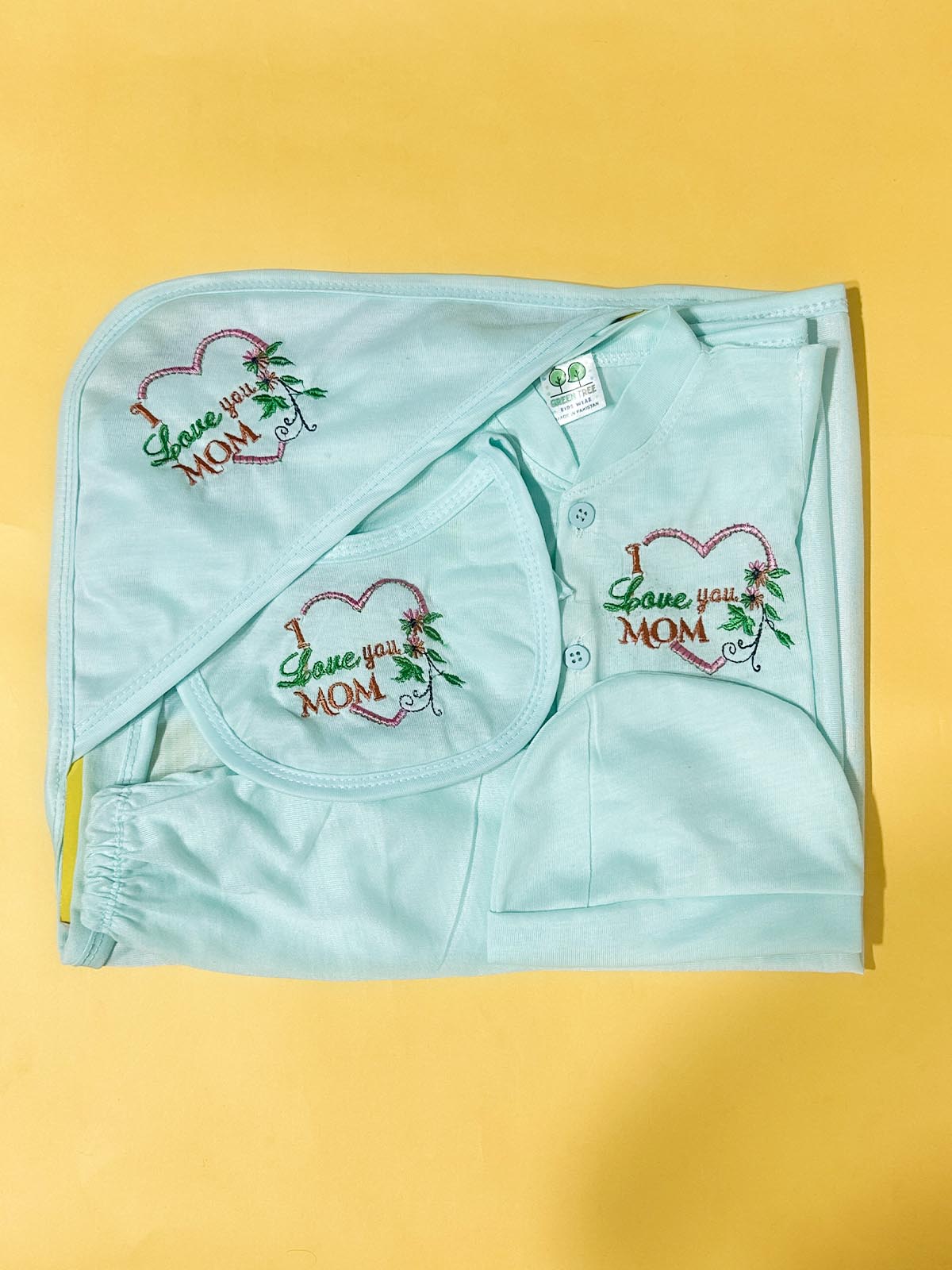 0Mth - 3Mth Ferozi 5Pcs Gift Set For Newborn HG NBGS332