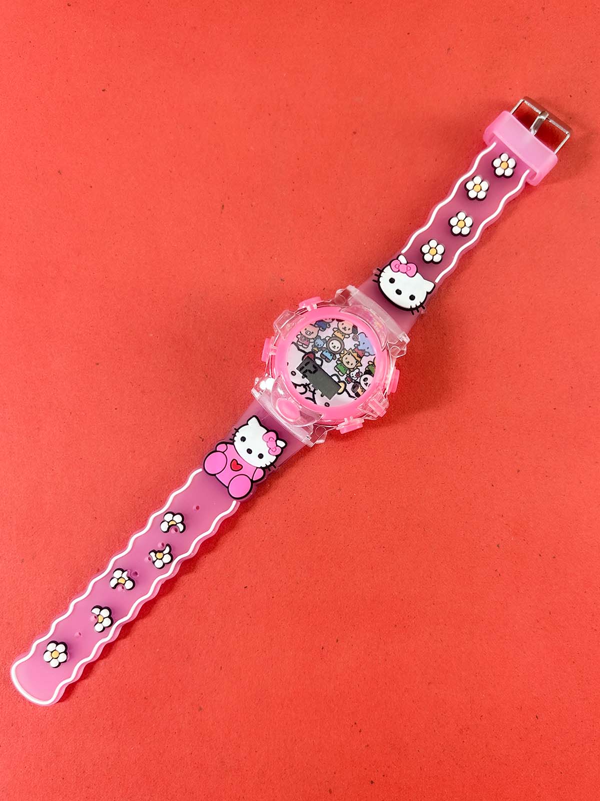 Pink Wrist Watch For Girls KWW143