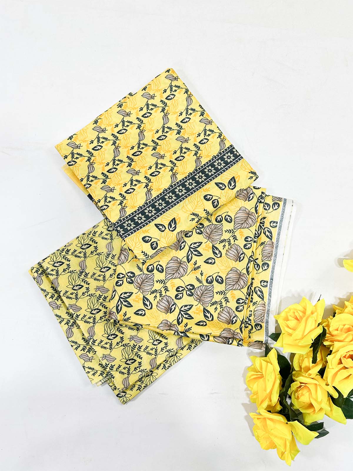 3Pcs Unstitched Digital Lawn Suit For Women WU175