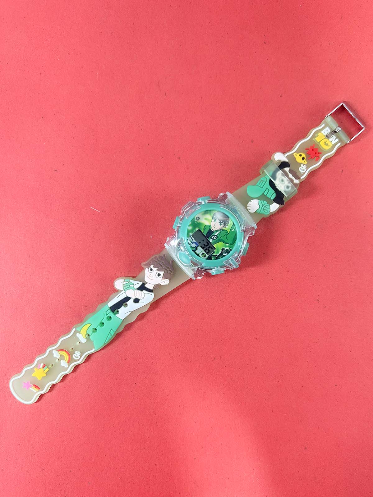 Green Wrist Watch For Boys KWW127
