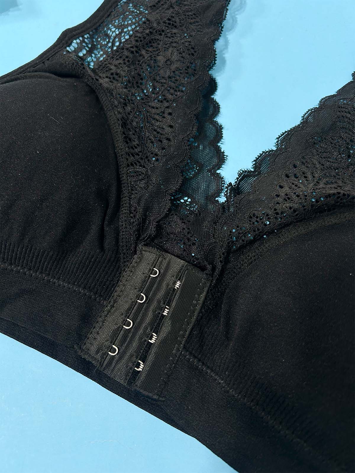 Seamless Black Padded Bra For Women LB66