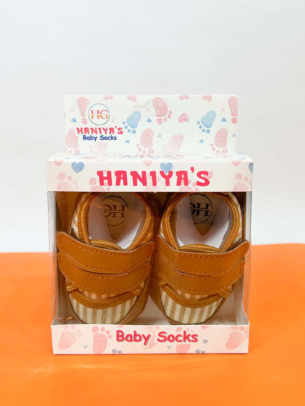 Brown Booties For Newborn NB89