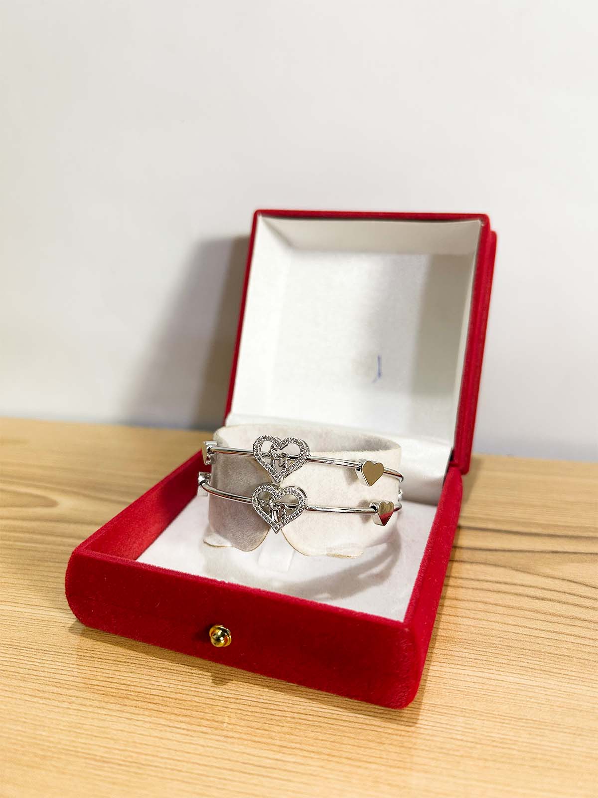 Silver Bangle Pair WGN29
