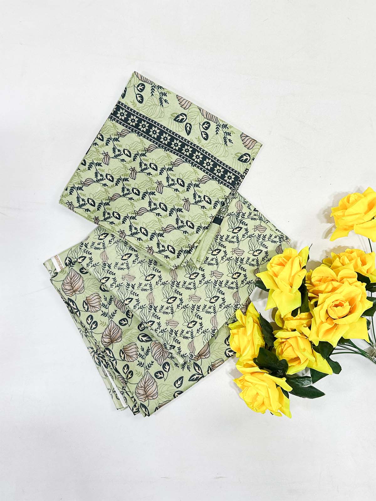 3Pcs Unstitched Digital Lawn Suit For Women WU171