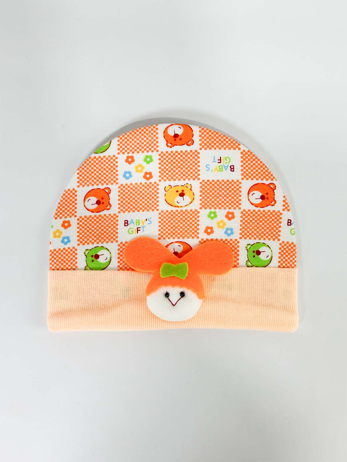 Orange Cap For Newborn NB47