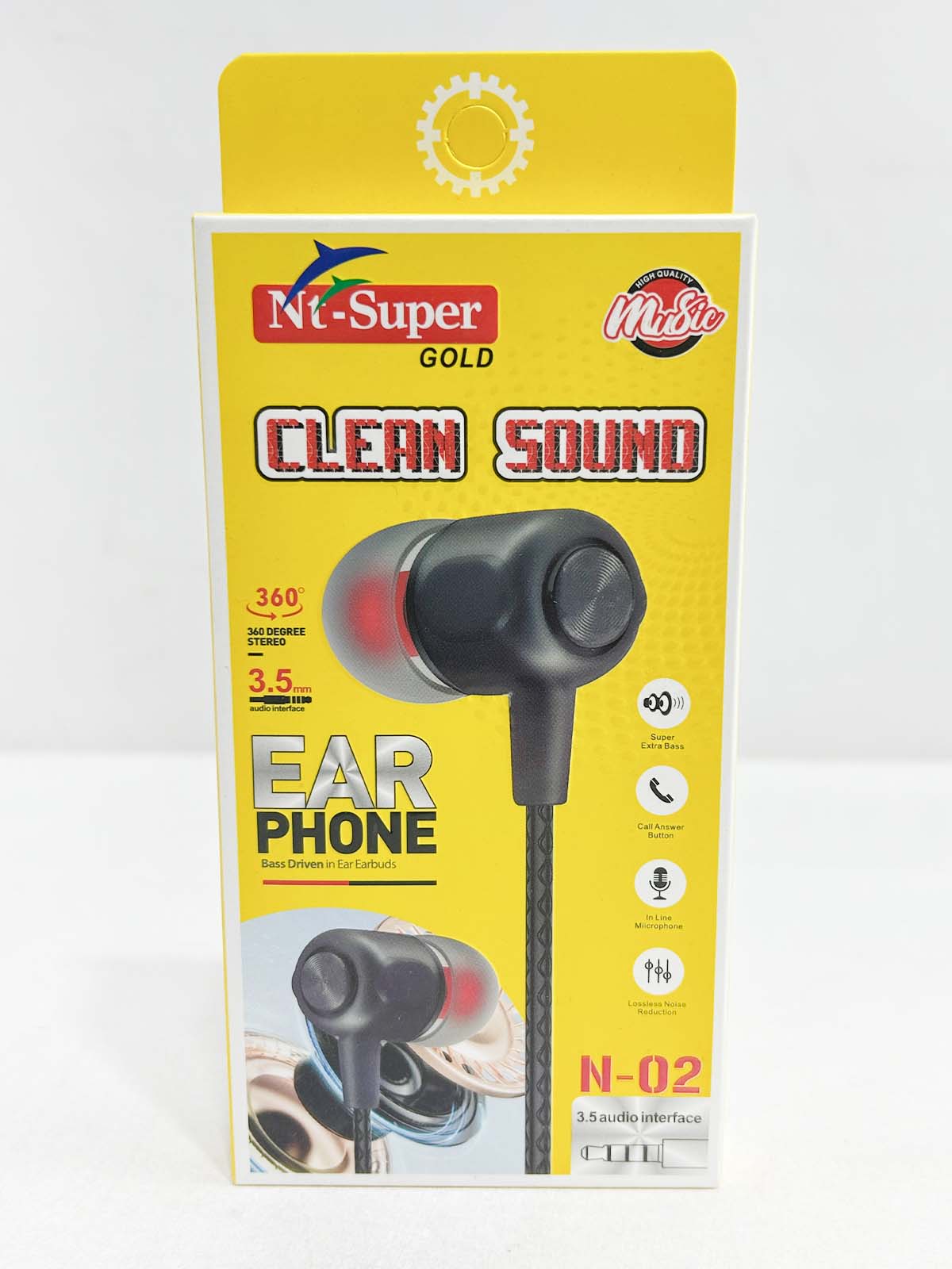 N-02 Wired Earphones MA85