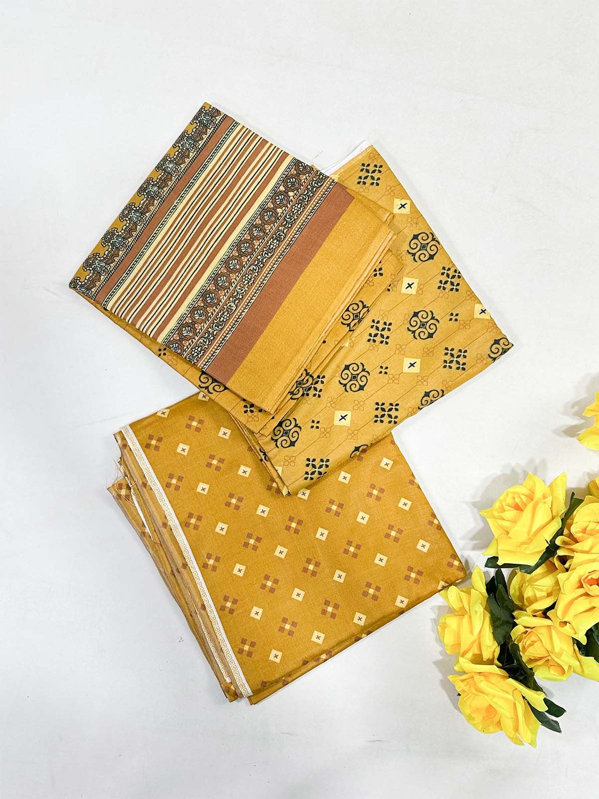 3Pcs Unstitched Digital Lawn Suit For Women WU169