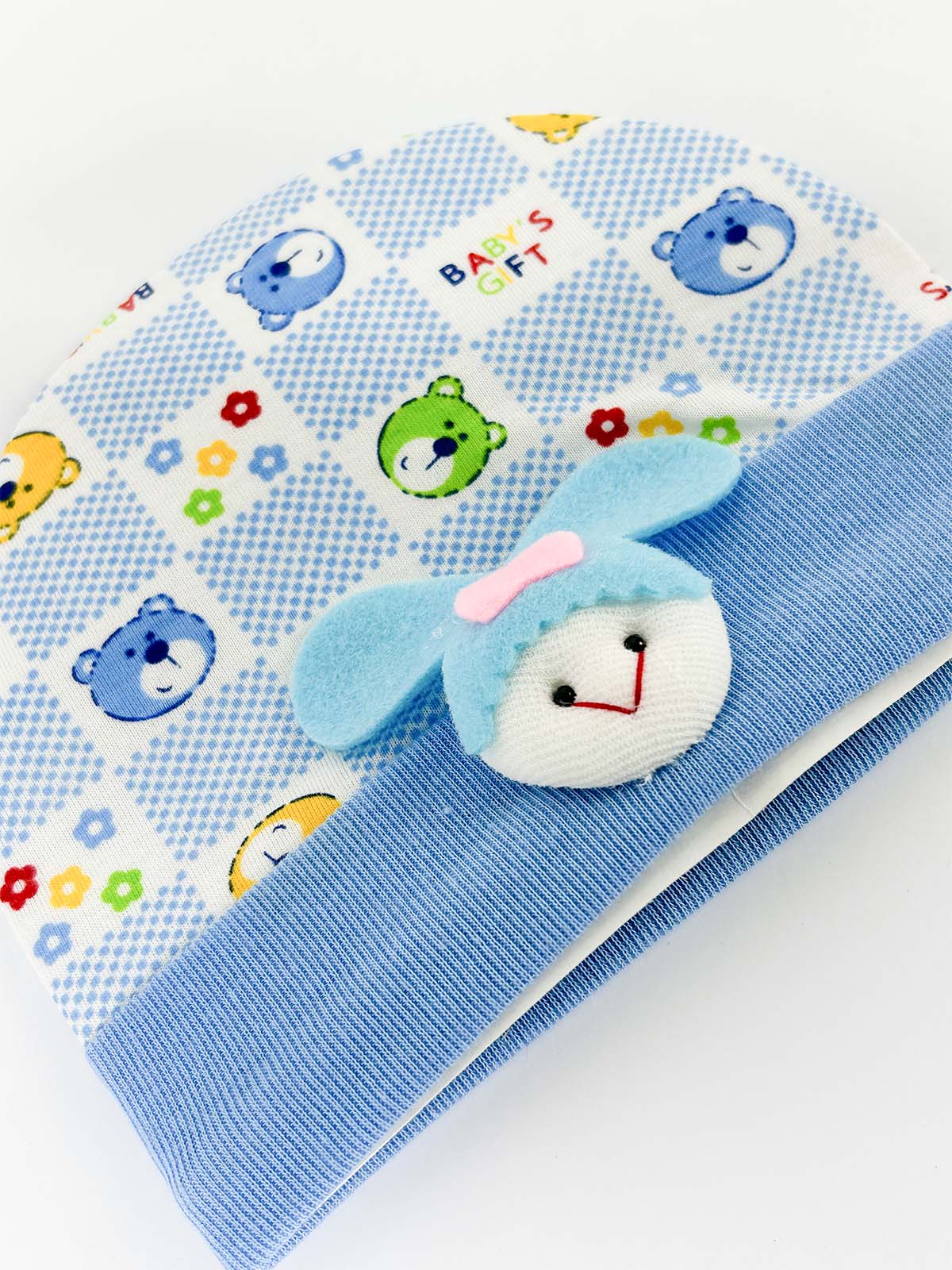 Blue Cap For Newborn NB50