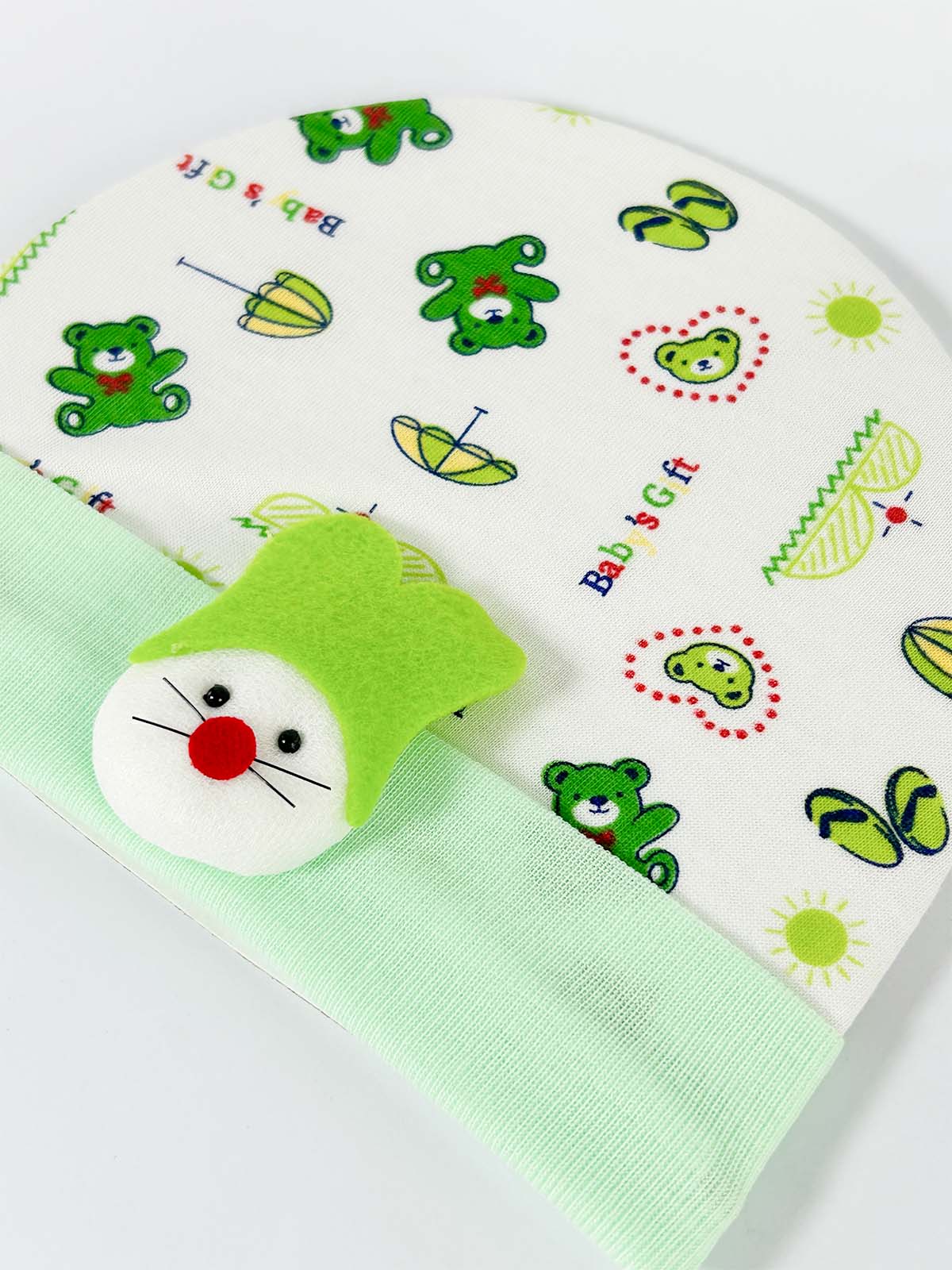 Green Cap For Newborn NB51