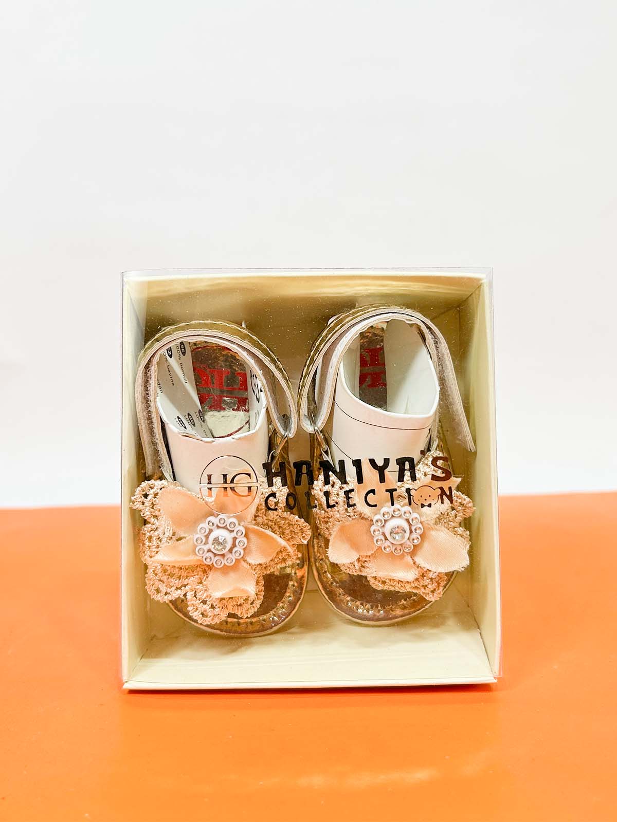 Brown Sandal For Newborn NB73