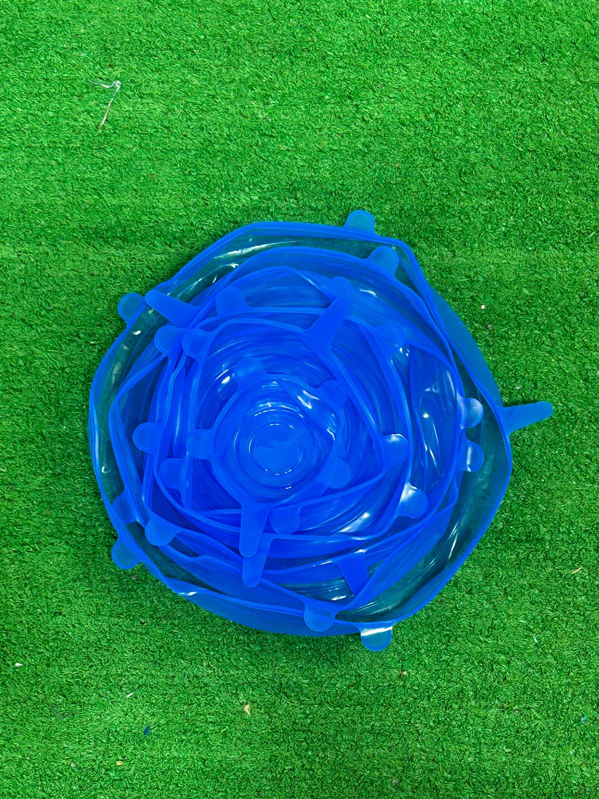 Pack of 6 Reusable Silicone Seal Lid D88