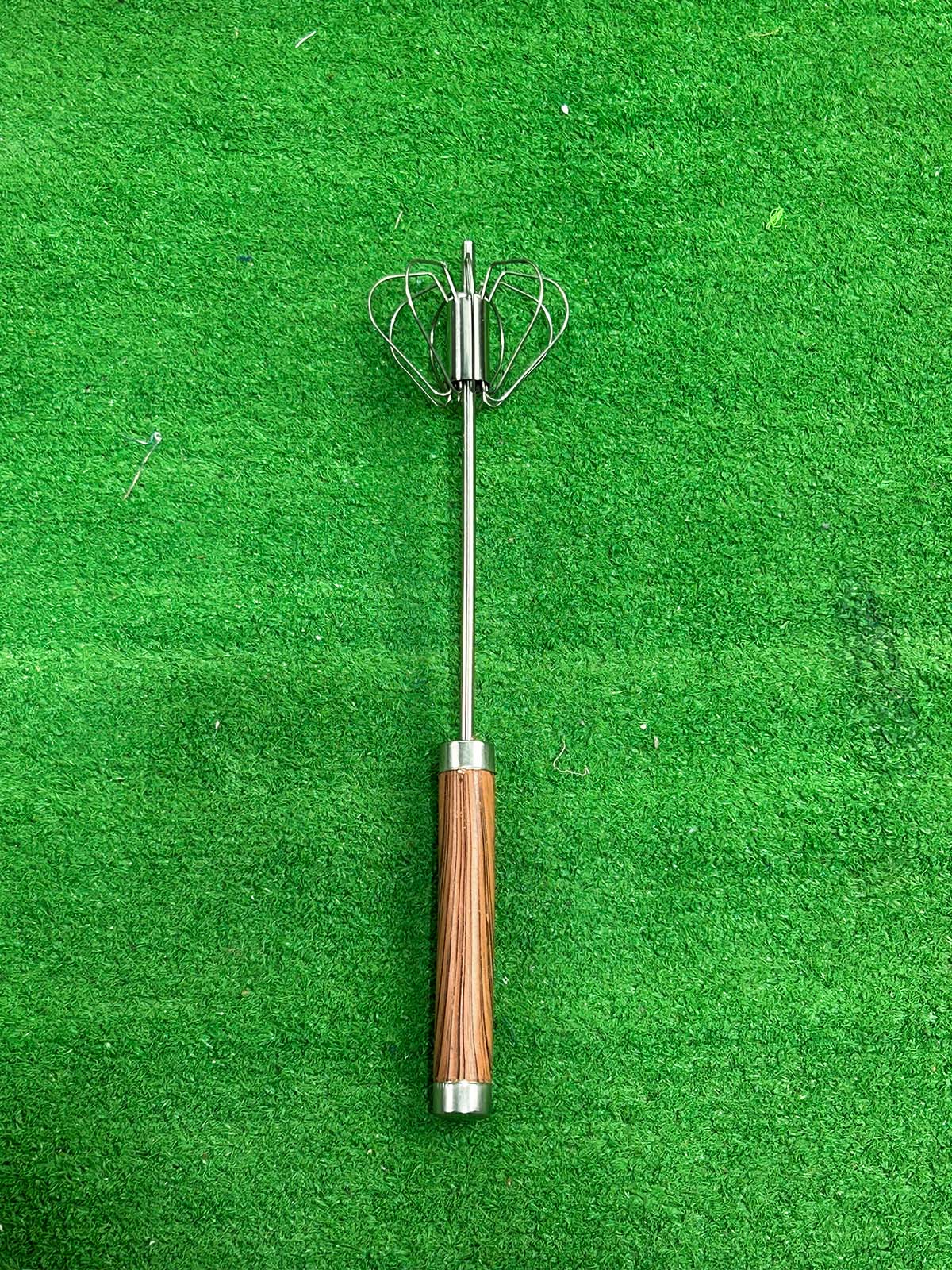 Wooden Handle Stainless Steel Whisker D90