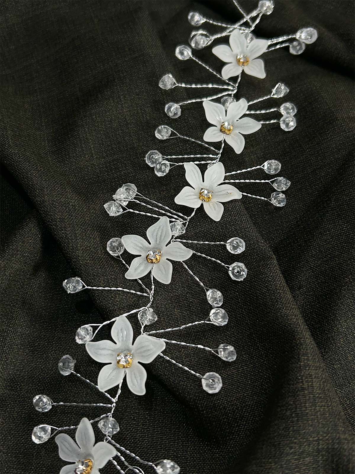 White Hair Tiara For Girls GHB53