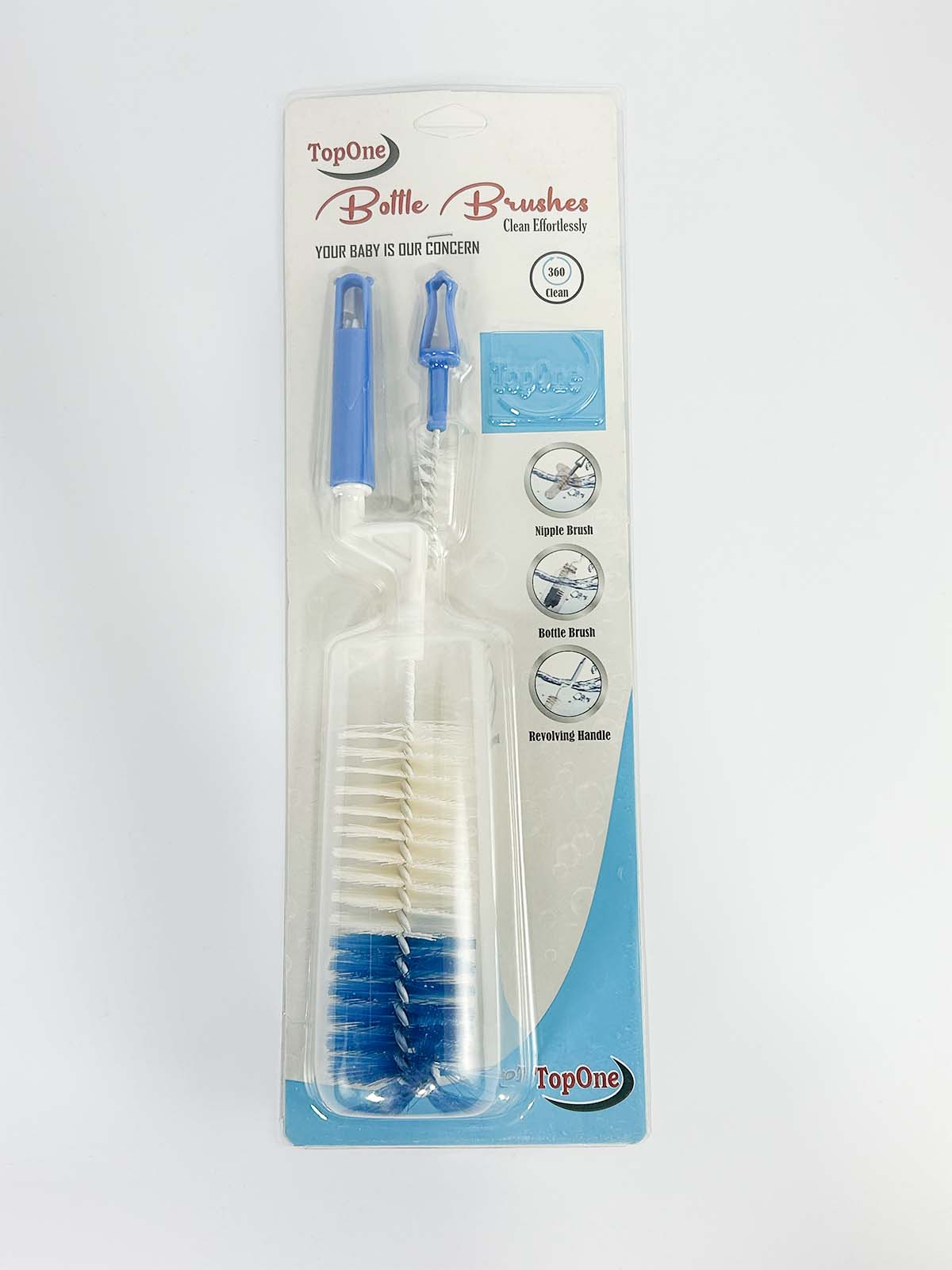 Farlin Bottle & Nipple Brush - Large