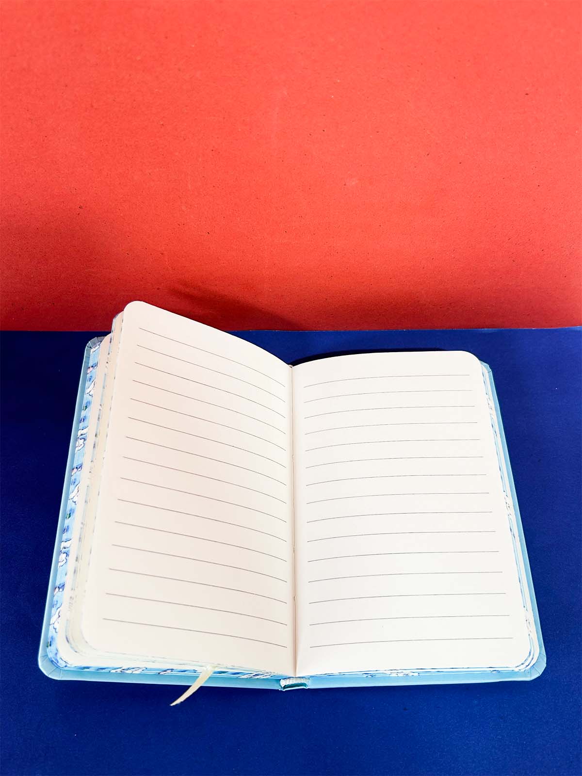 Blue Lightweight Mini Pocket Notebooks / Portable Pocket Notepad PB195