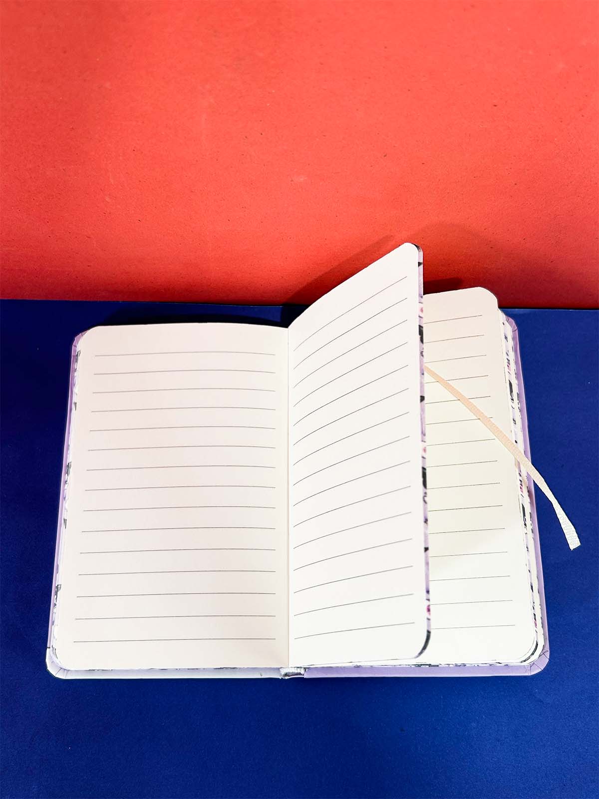 Purple Lightweight Mini Pocket Notebooks / Portable Pocket Notepad PB197