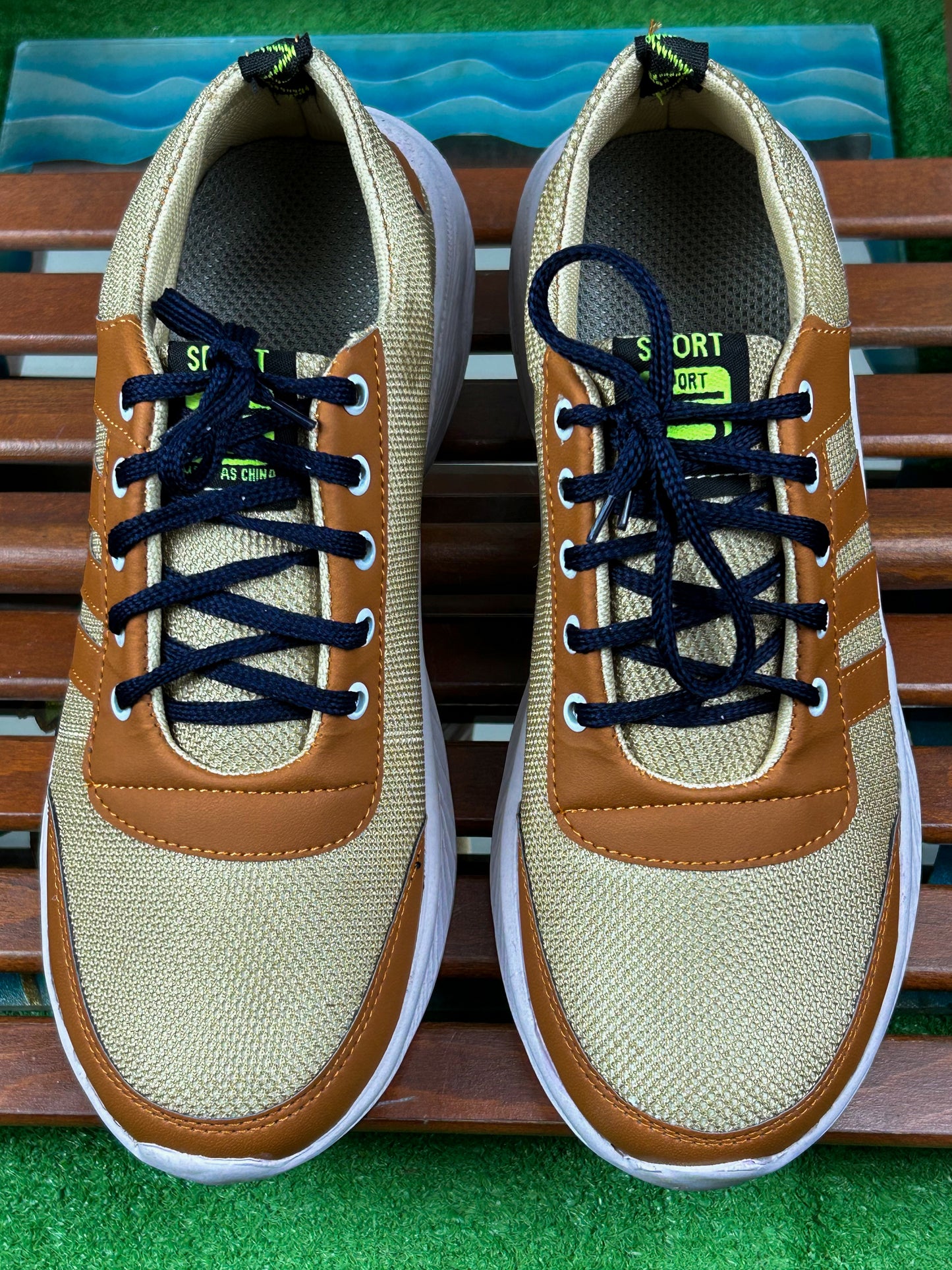 Brown Casual Sneakers For Men MJS124
