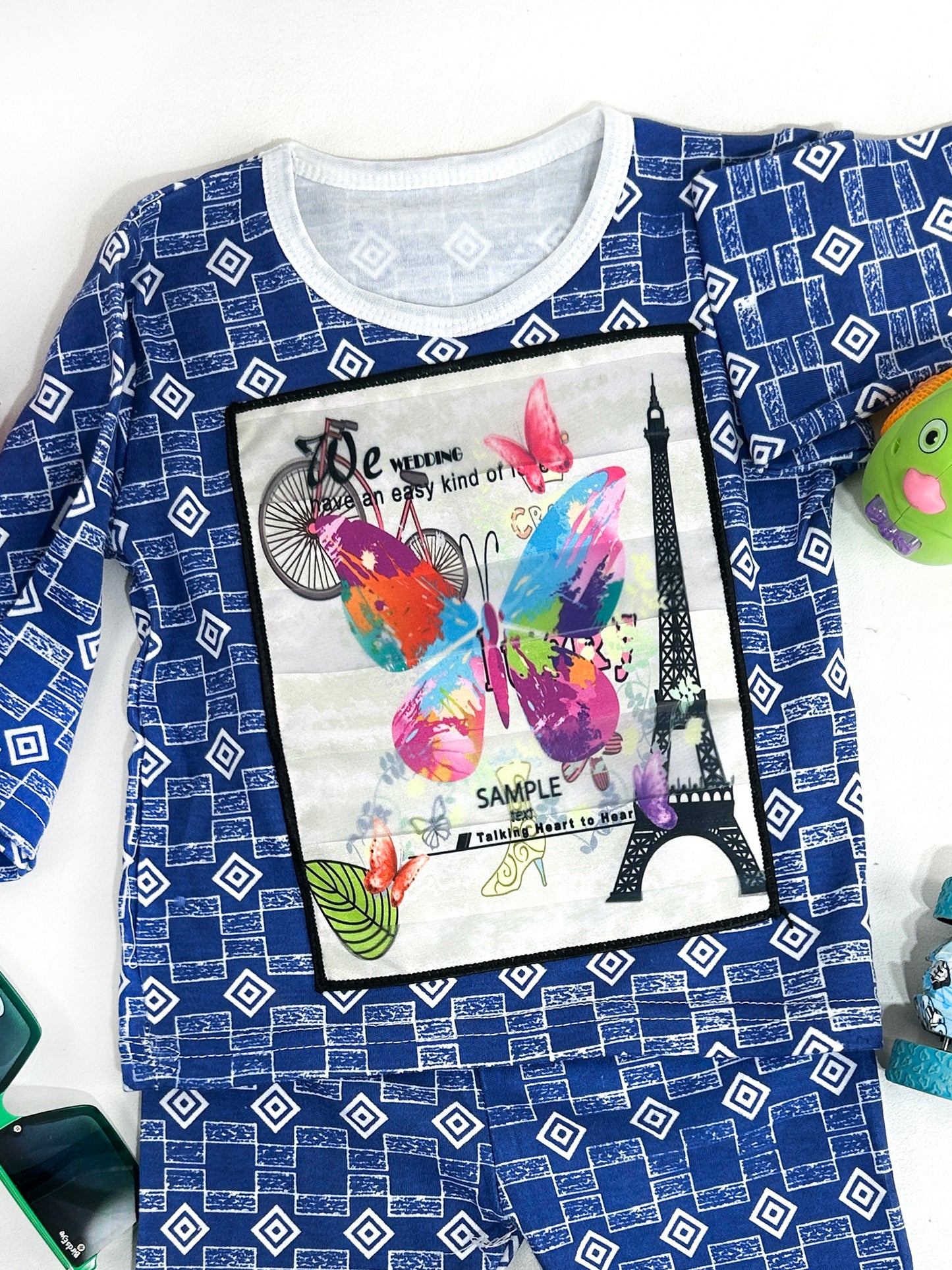 1.5Yr - 4Yrs Music Dark Blue Suit For Kids TG BS91