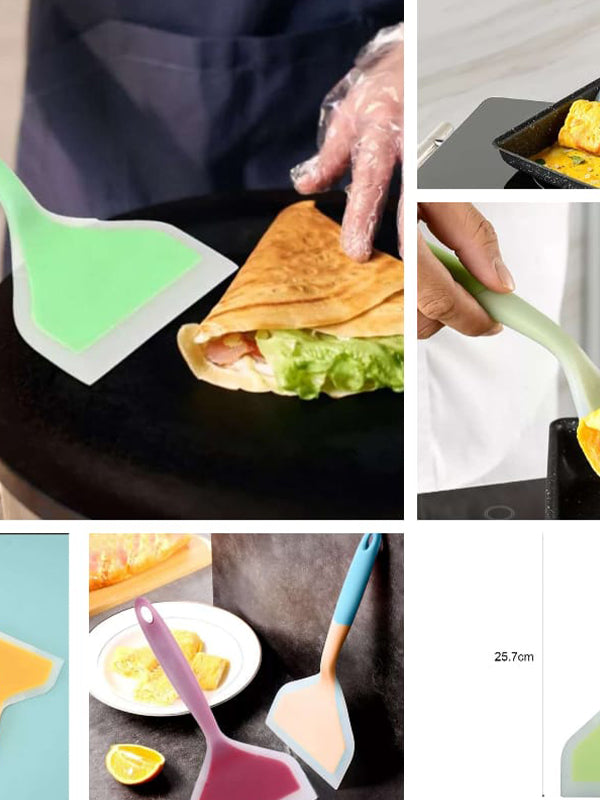 Silicone Pancakes Shovel / Silicone Spatula Multicolor
