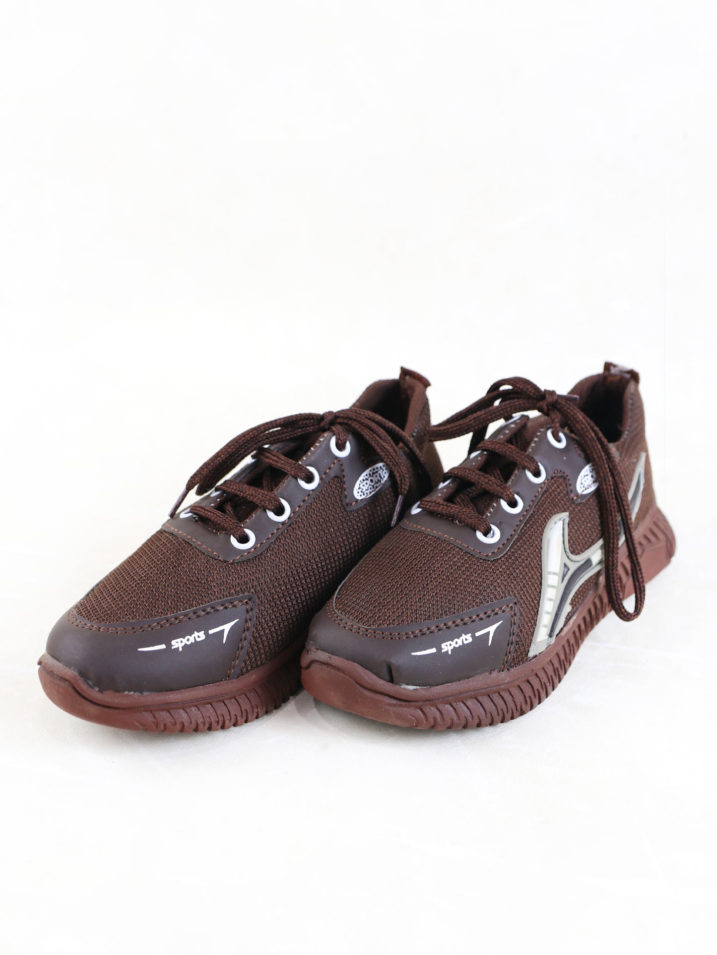 BS44 Boys Jogger Shoes 8Yrs - 17Yrs Brown
