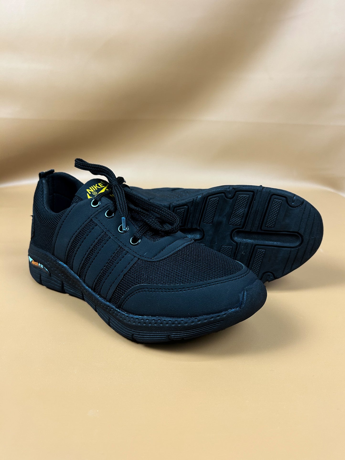 Black Casual Sneakers For Men MJS119