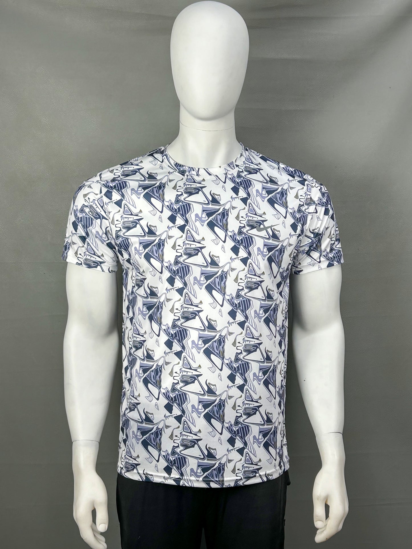 White Dri-Fit T-Shirt For Men MTS204