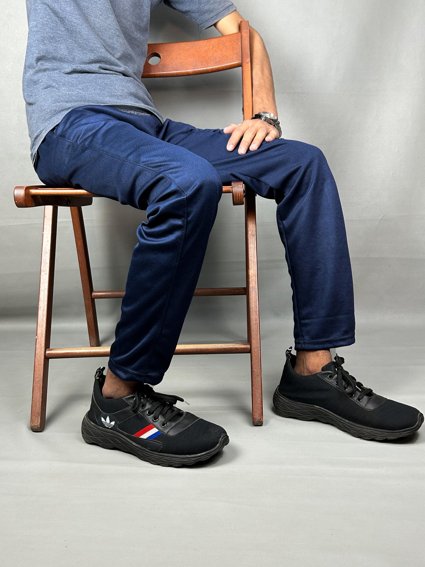 Navy Blue Trouser For Men HG MT151