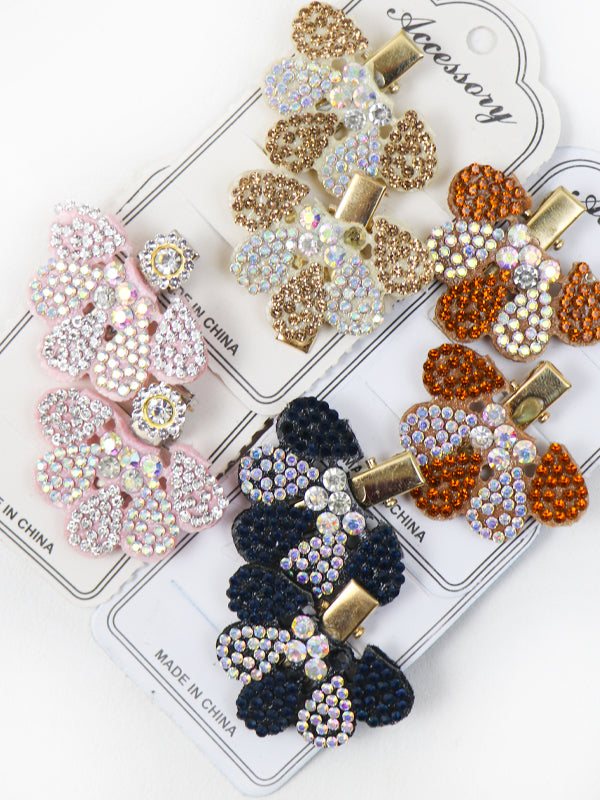 GHC01 Girl's Hair Clip Pack of 4