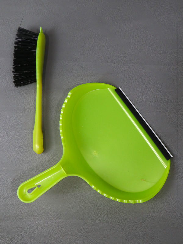 Multicolor Handy Dustpan and Brush Set