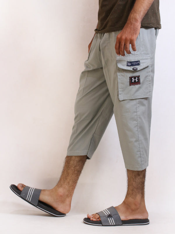 MS76 Men's Cargo 3-QTR Short Grey