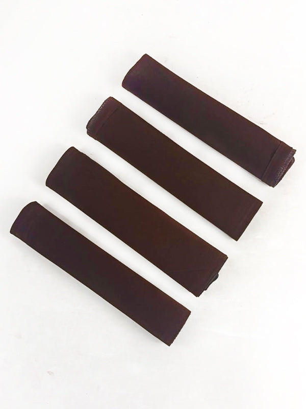 Dark Brown Pack Of 4 Pillow/Cushion Cover 15" x 15"