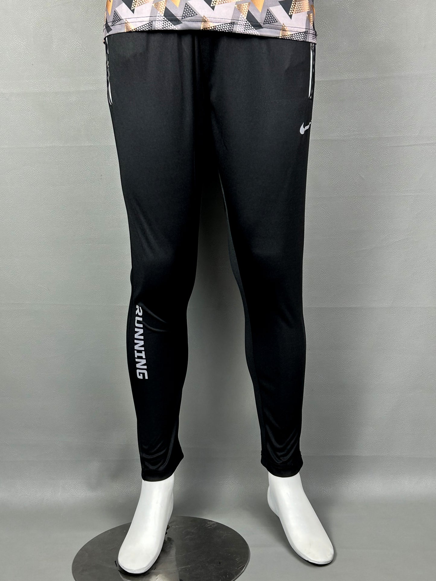 Black Dri-Fit Trouser For Men HG MT163