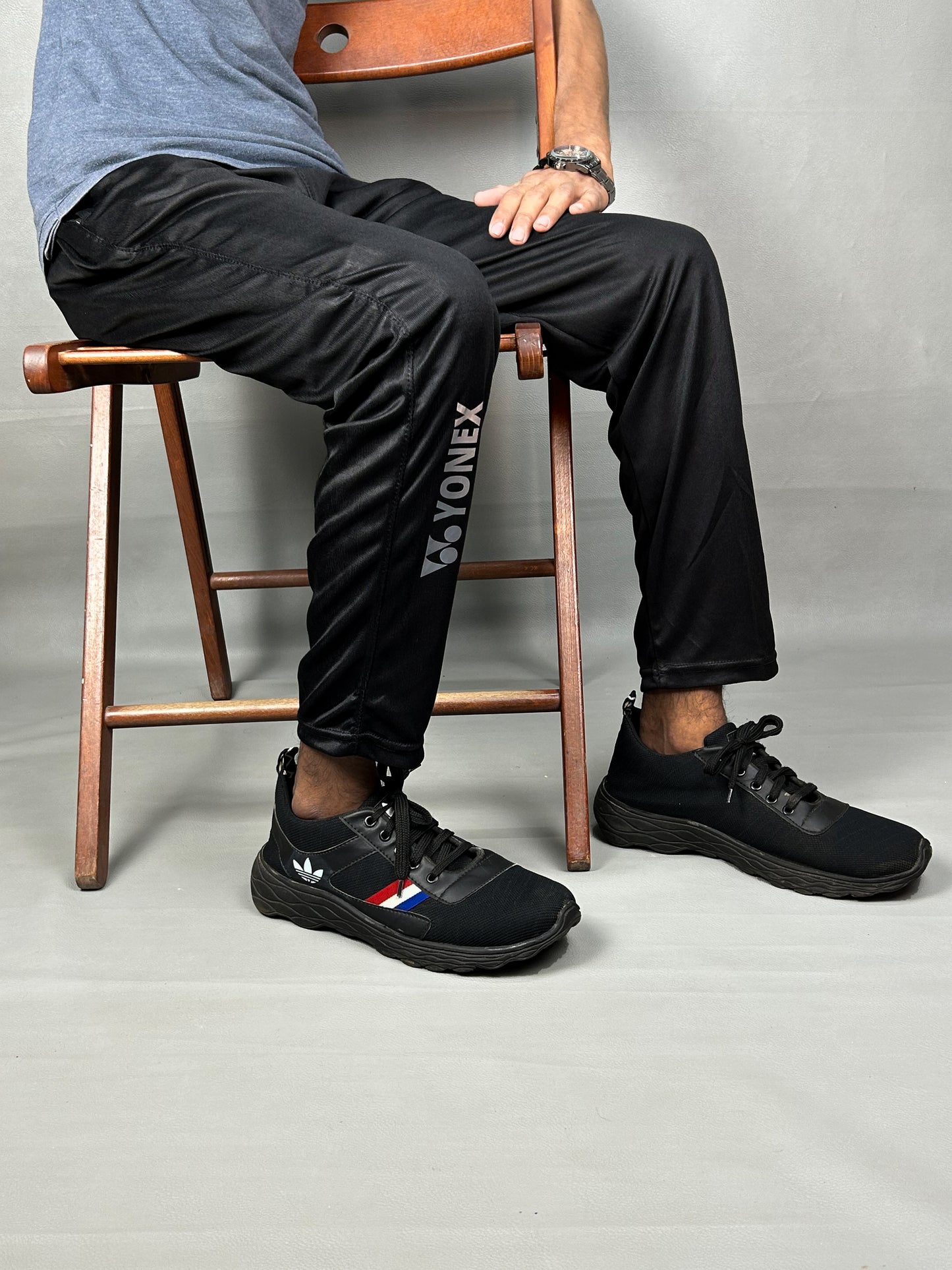 Black Dri-Fit Trouser For Men HG MT138