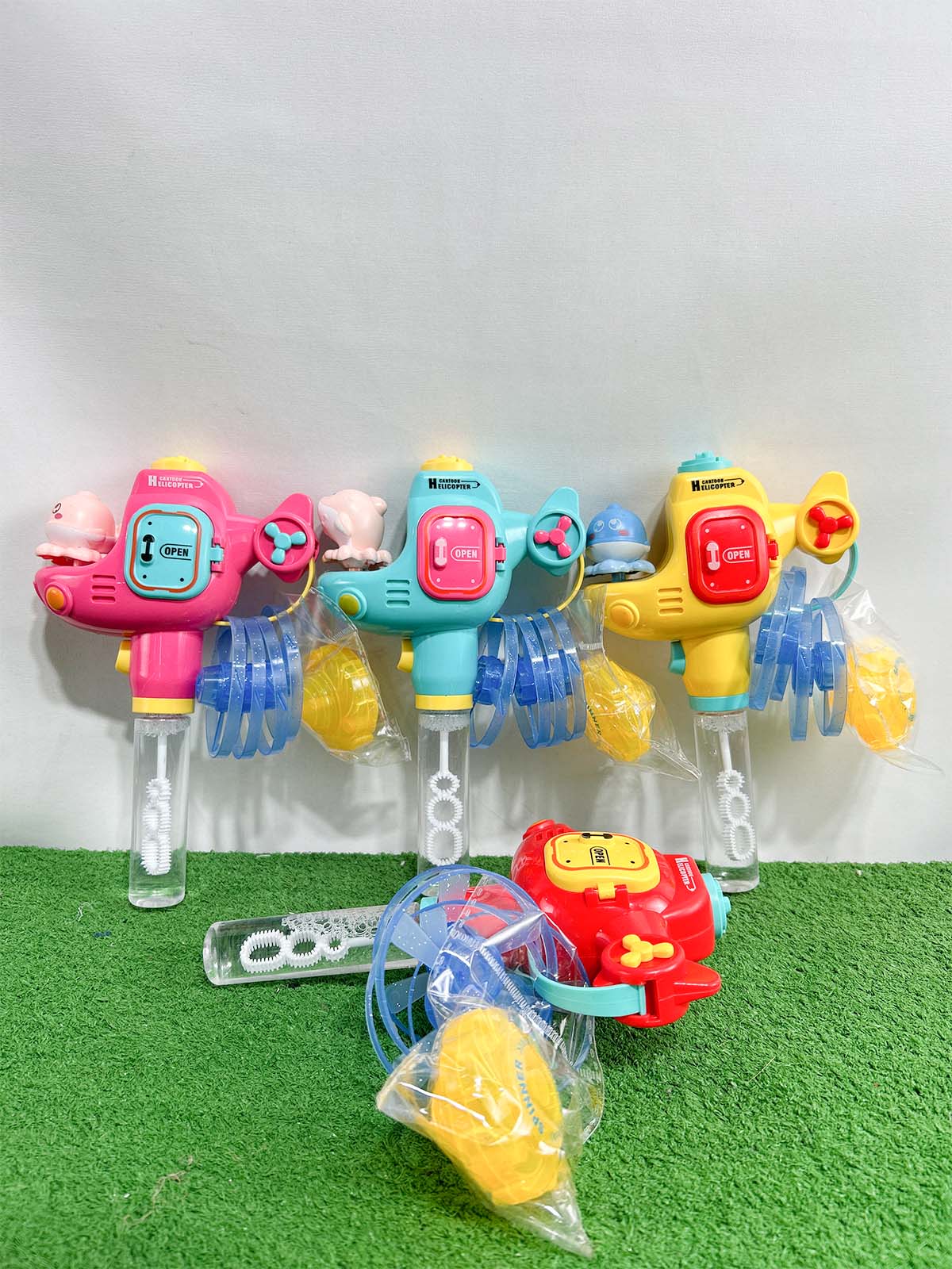 Flying Bubble Helicopter For Kids KTY185