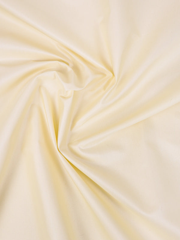 Men's Unstitched Kameez Shalwar Fabric Plain Cream MUF90