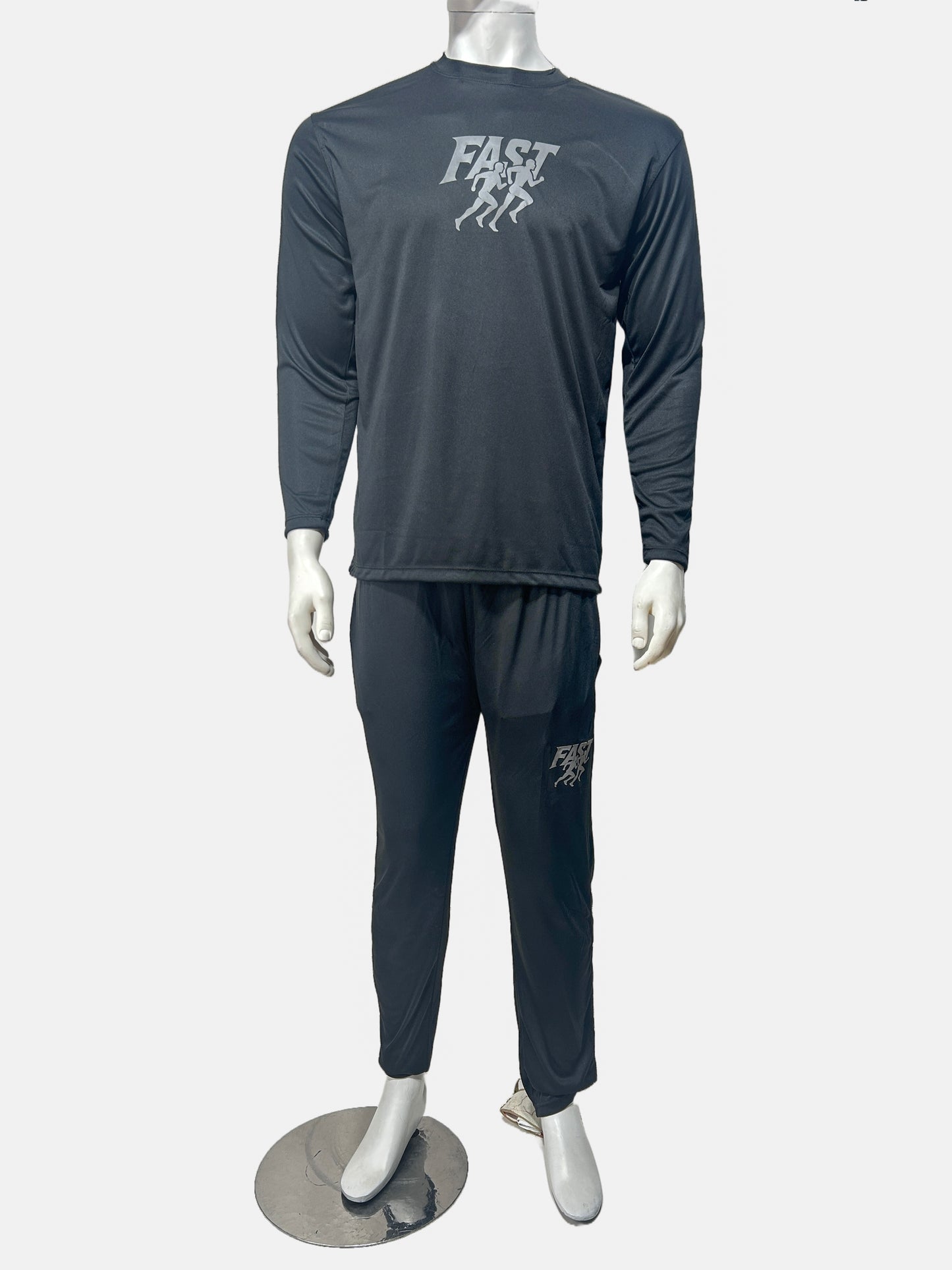 Black Fast Dri-FIT Track Suit For Men HG MTRS42