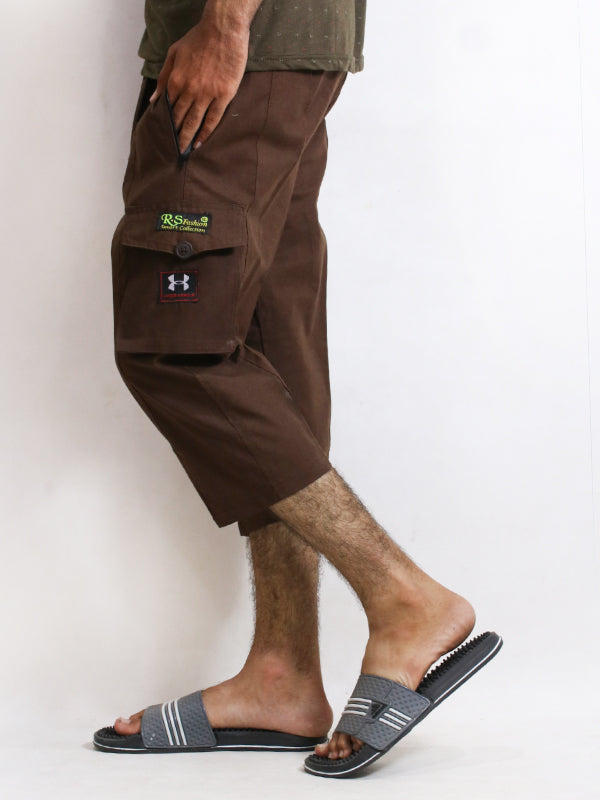 MS31 Men's Cargo 3-QTR Short Brown