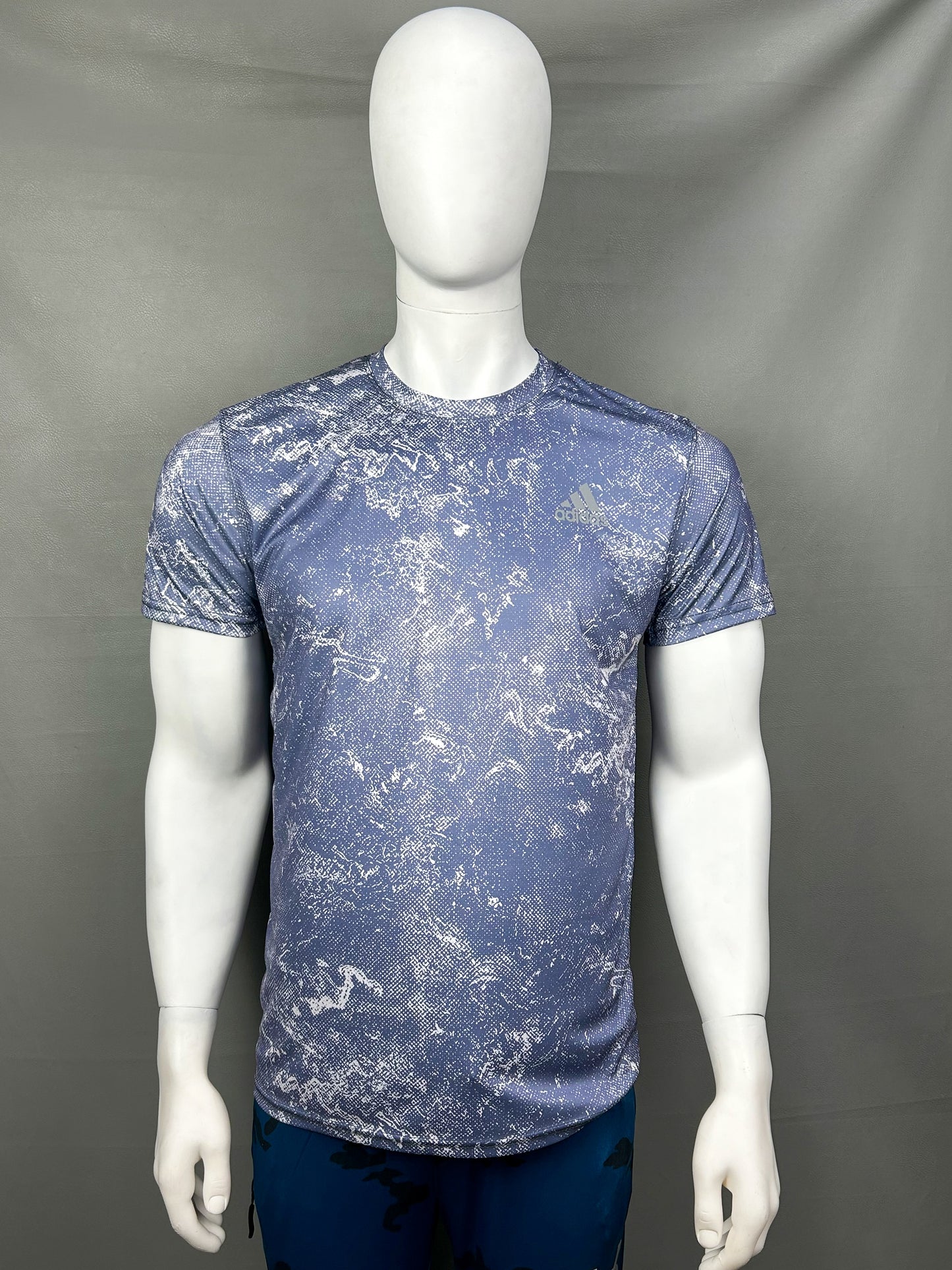 Light Blue Dri-Fit T-Shirt For Men MTS202