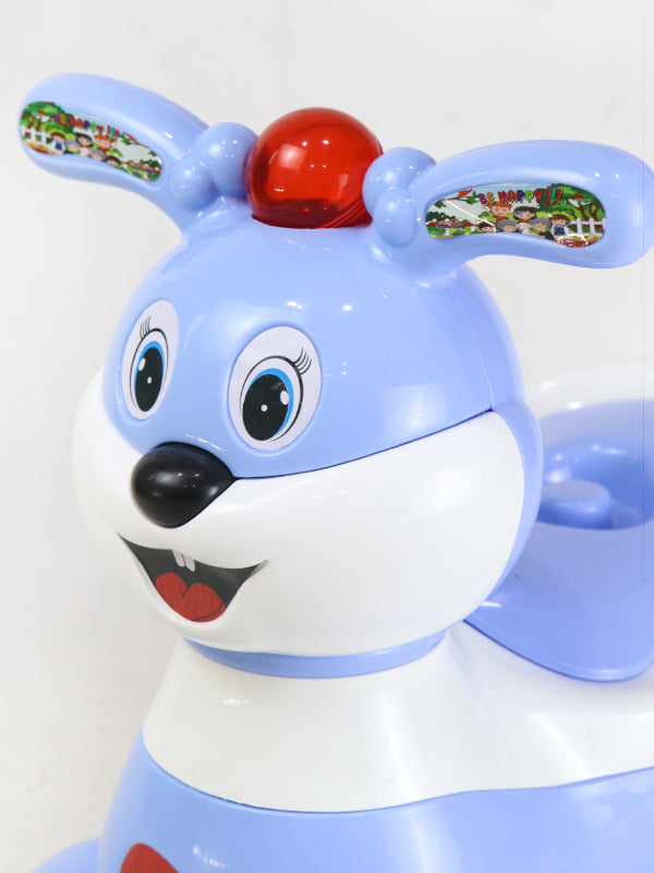 Rabbit Shaped Baby Potty Seat Blue