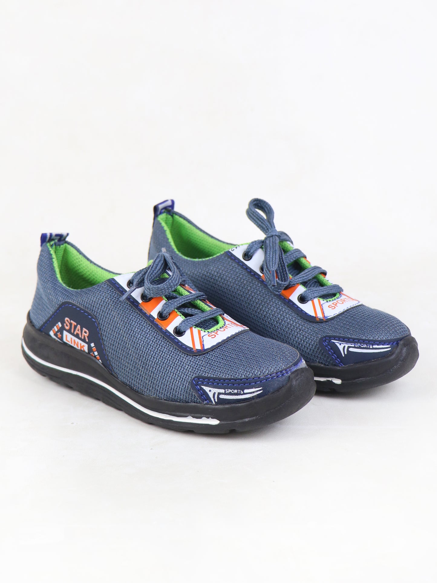 BS48 Boys Jogger Shoes 8Yrs - 17Yrs Grey