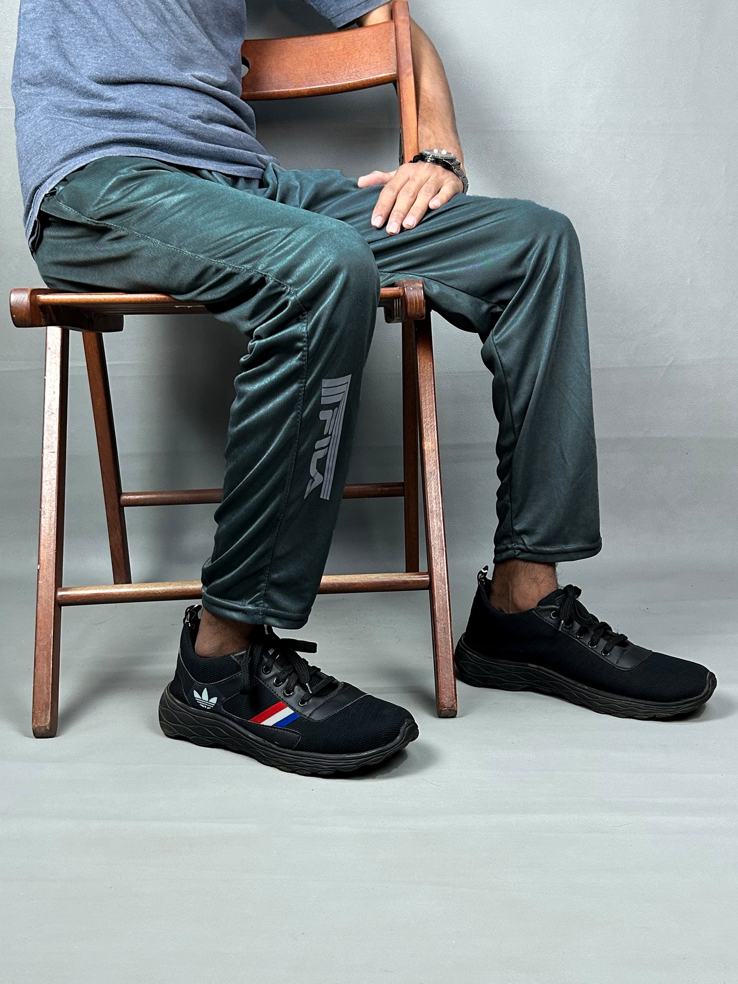Dark Grey Dri-Fit Trouser For Men HG MT143