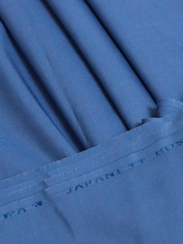 Men's Unstitched Kameez Shalwar Fabric Plain Royal Blue MUF86