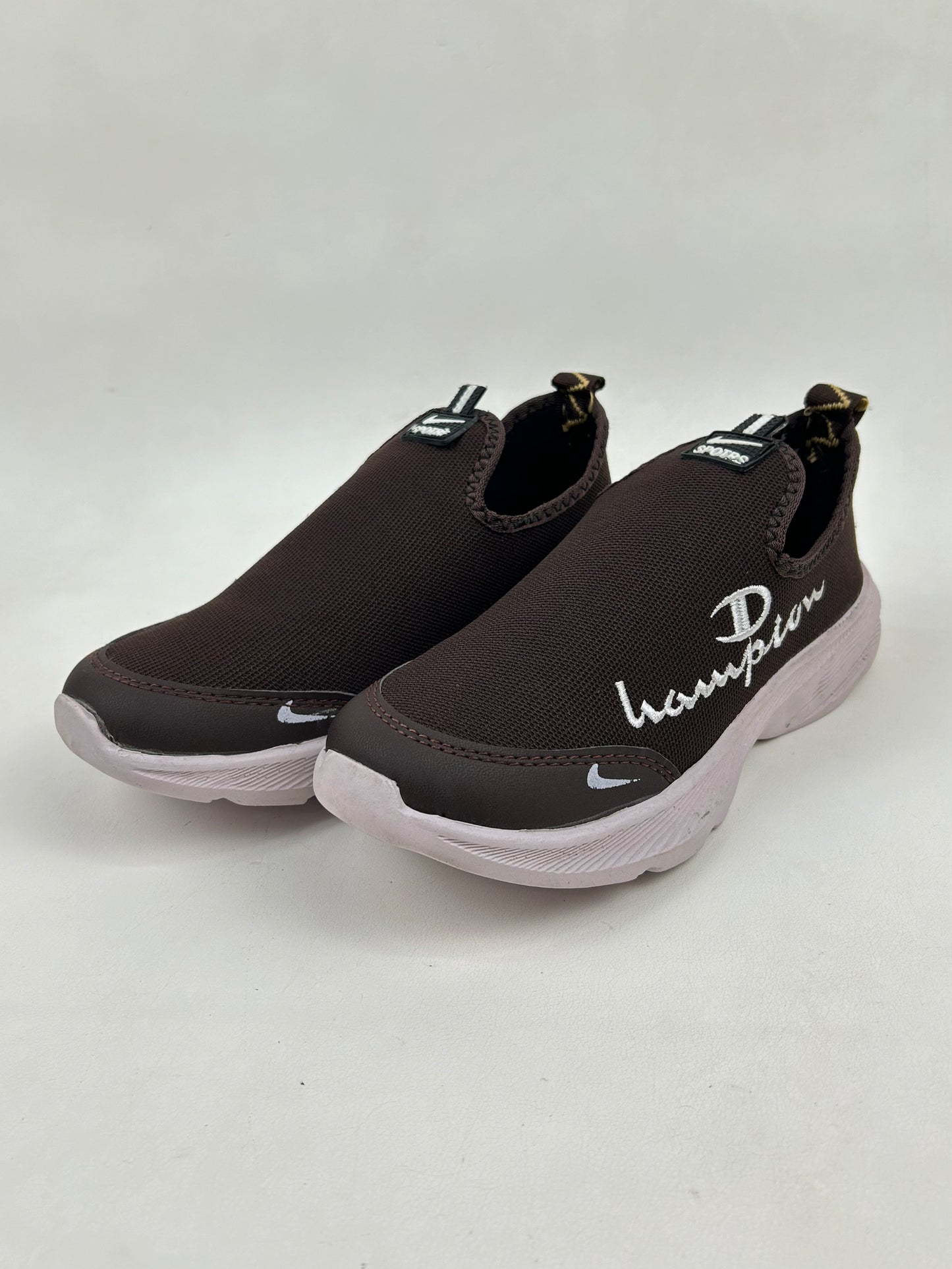 Dark Brown Casual Sneakers For Men MJS107